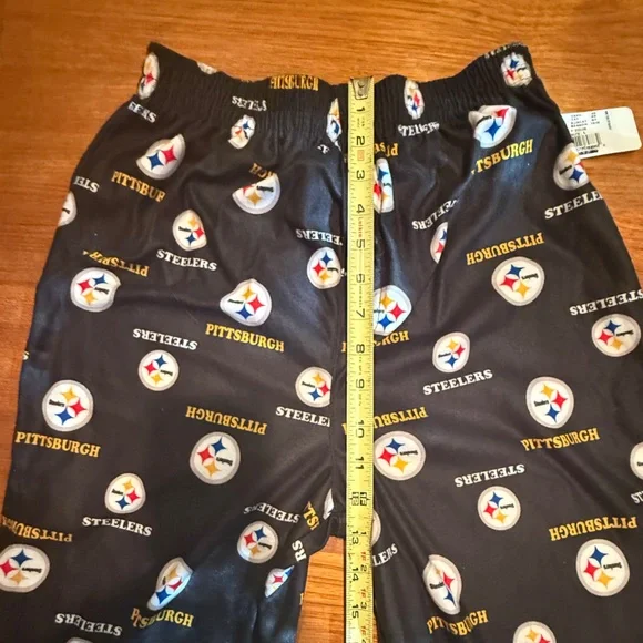 NFL Pittsburgh Steelers Black Lounge Pants - Picture 7 of 7